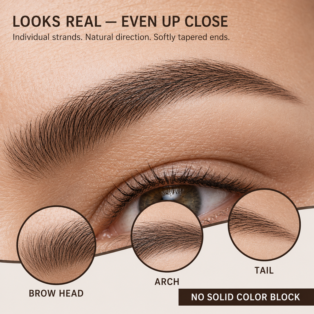 Oriach® Realistic Hair-Stroke Brow Transfers