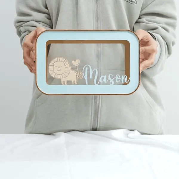Animated demonstration of adding savings through the top slot