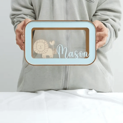 Animated demonstration of adding savings through the top slot