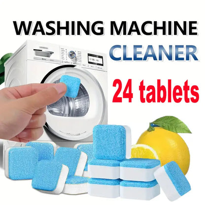 Washing machine cleaner tablets – 24 tablet supply