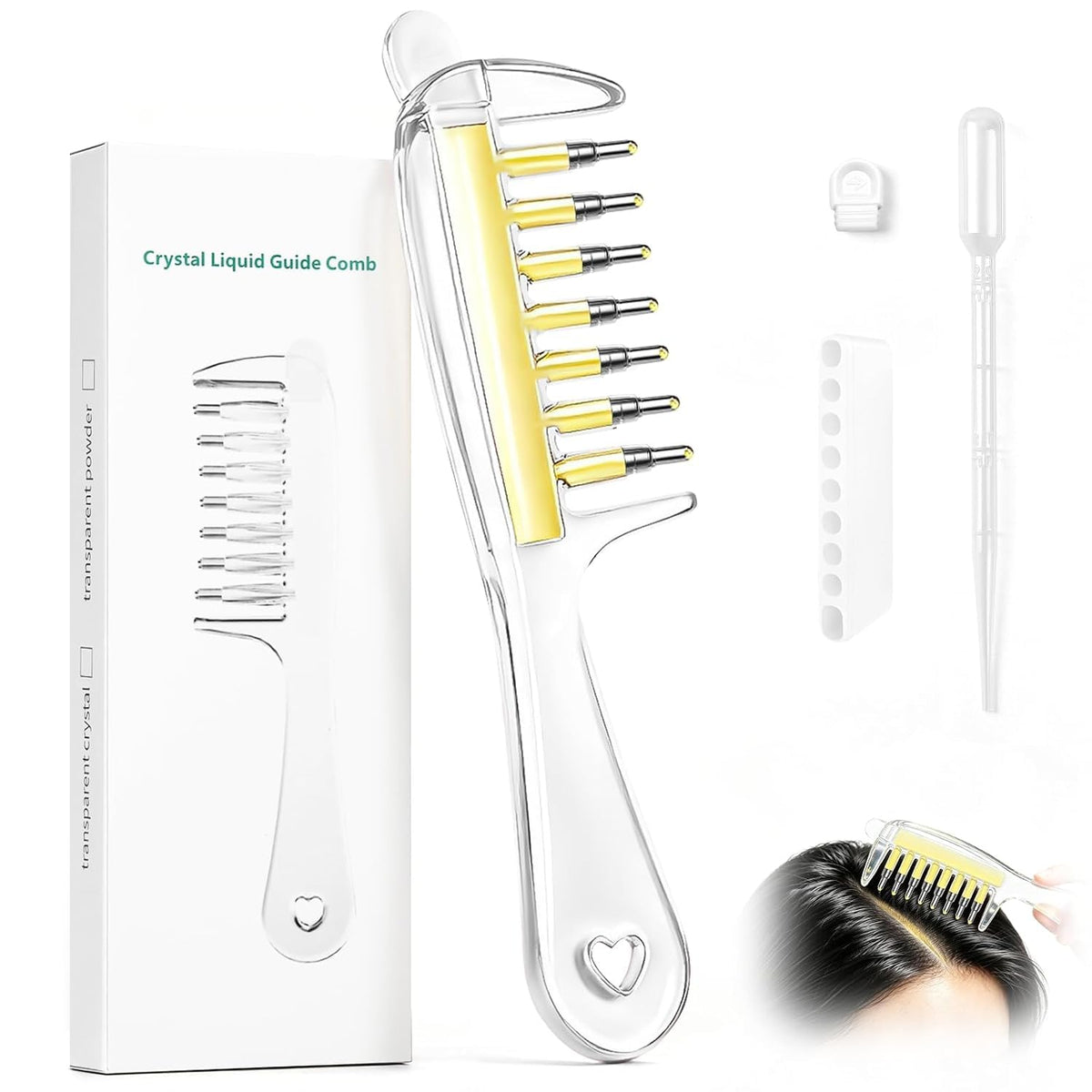ScalpTouch | 2-in-1 Hair Oil Applicator and Scalp Massager