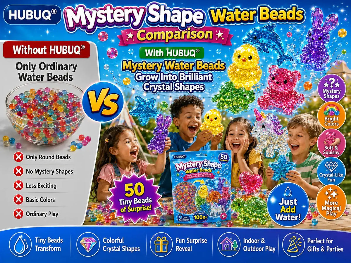 HUBUQ® Magic Grow Surprise Shape Water Beads