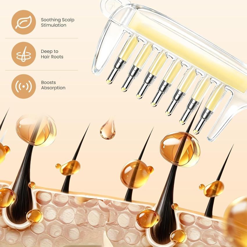 ScalpTouch | 2-in-1 Hair Oil Applicator and Scalp Massager