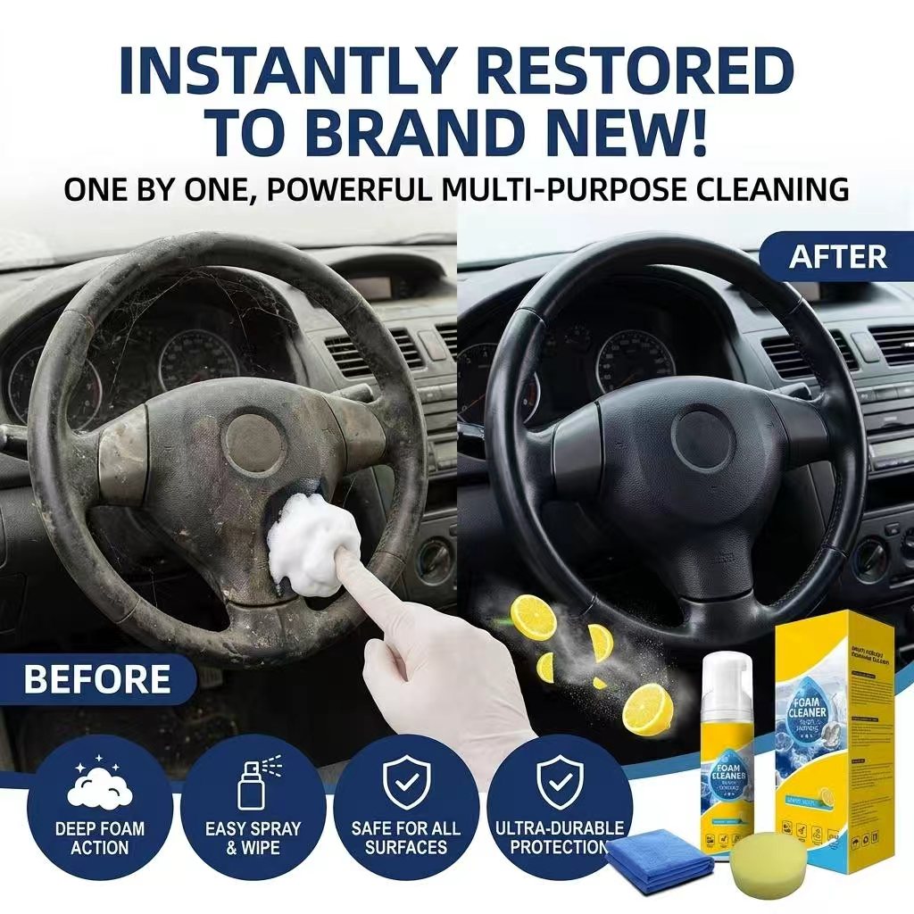 Last Day 80% OFF💦4-in-1 Multi-Enzyme Foam Cleaner