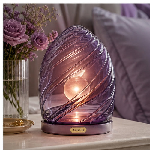 Aurialia Amethyst Spiral Ambient Lamp
