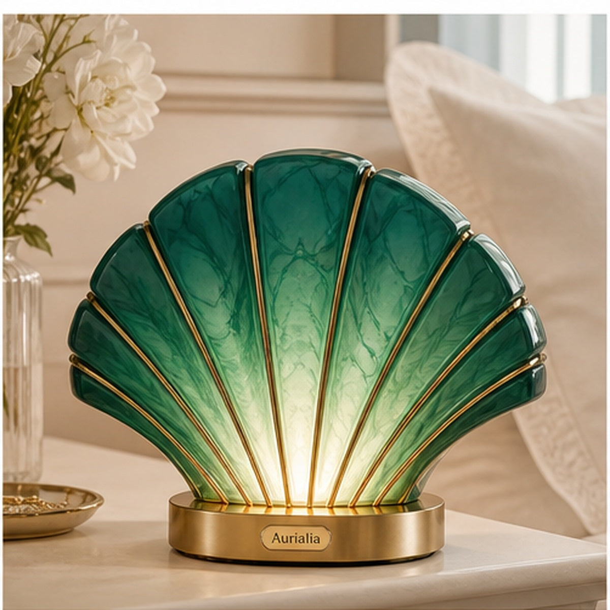 Aurialia Emerald Fan Ambient Lamp