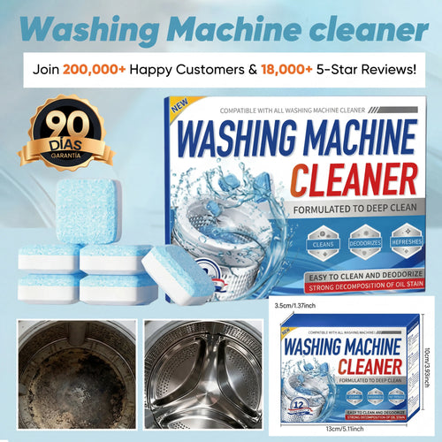 Washing machine cleaner tablets – 12 count box