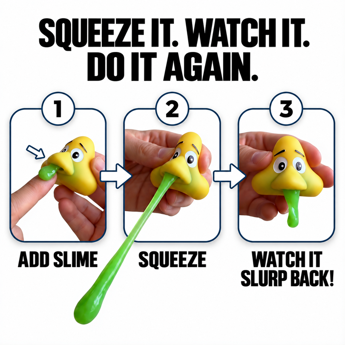How to use the Puking Ball in three easy steps