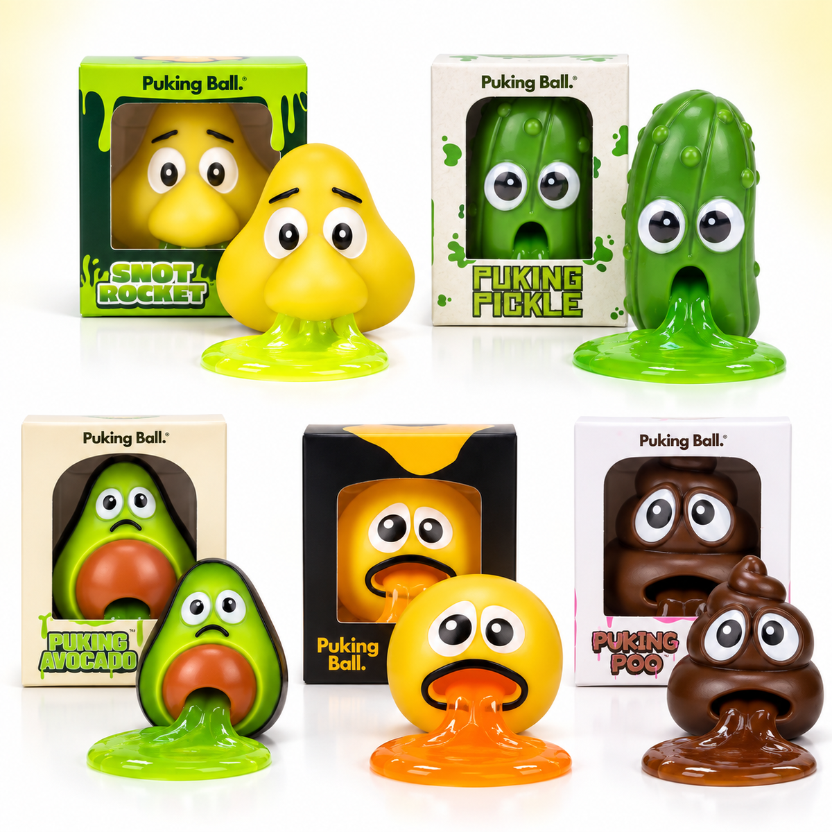 Puking Ball variant — Characters · 5 Pack