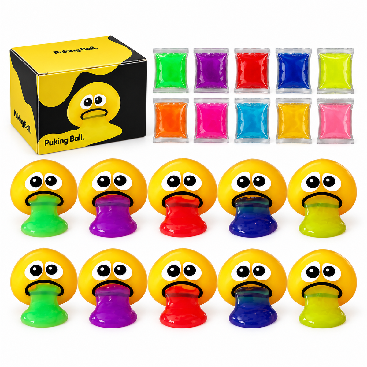 Puking Ball variant — Original · 10 Pack